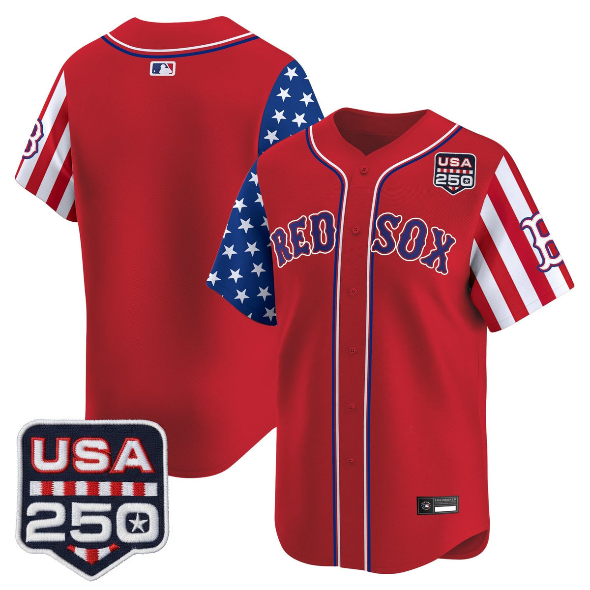 BOS "America 250 Edition" Vapor Premier Limited Jersey - Stitched