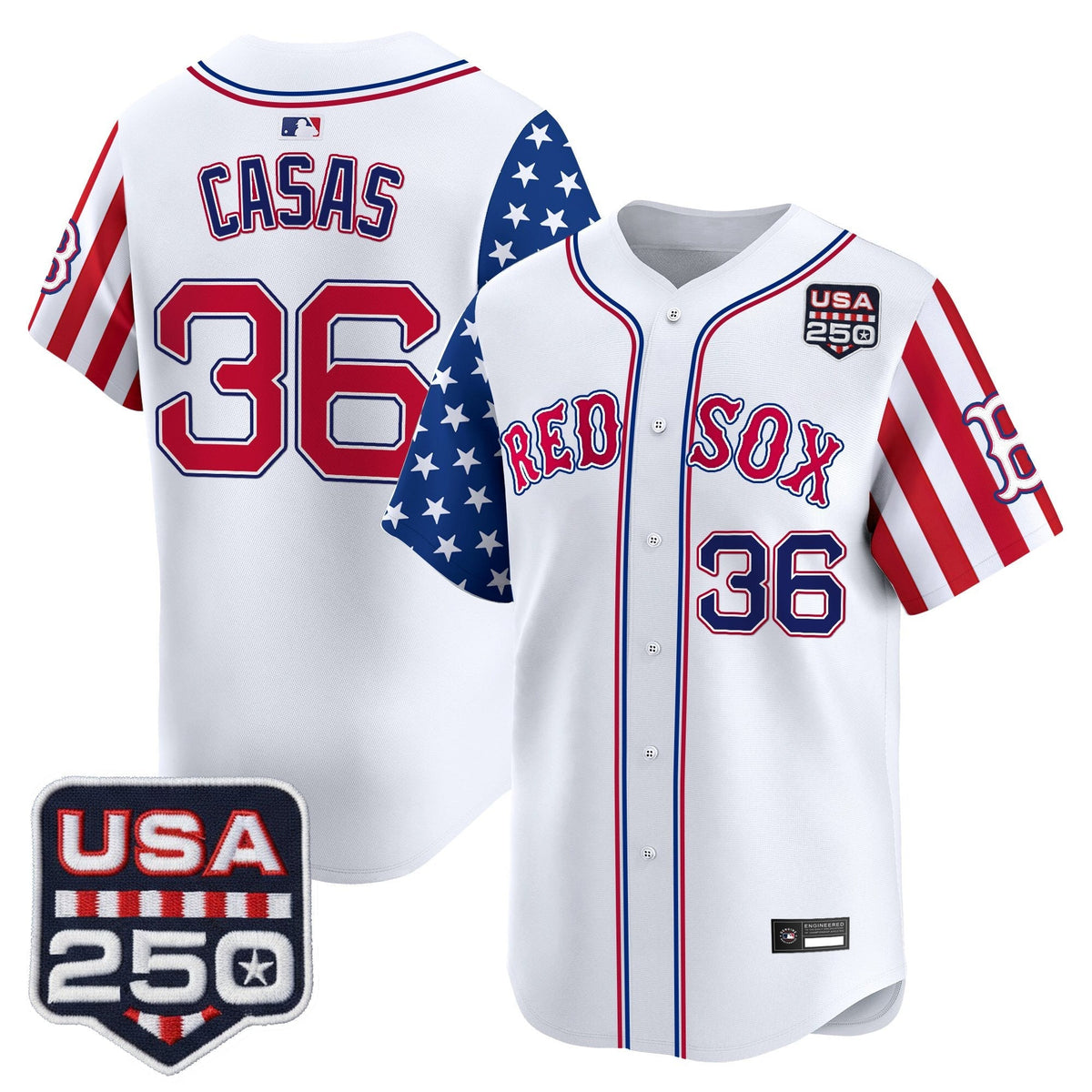 BOS "America 250 Edition" Vapor Premier Limited Jersey - Stitched