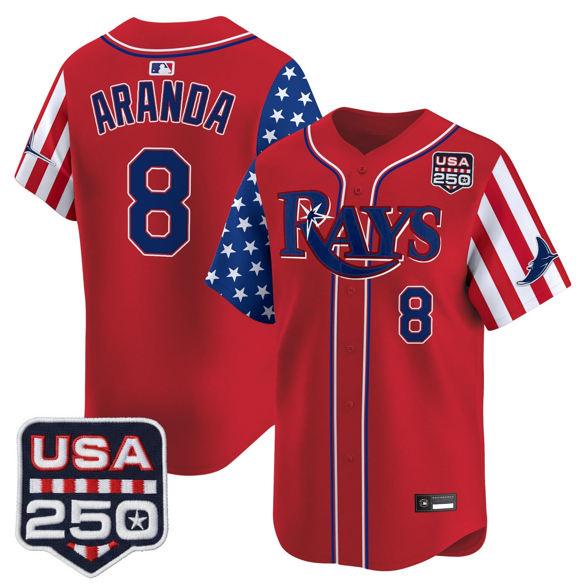 TB "America 250 Edition" Vapor Premier Limited Jersey - Stitched