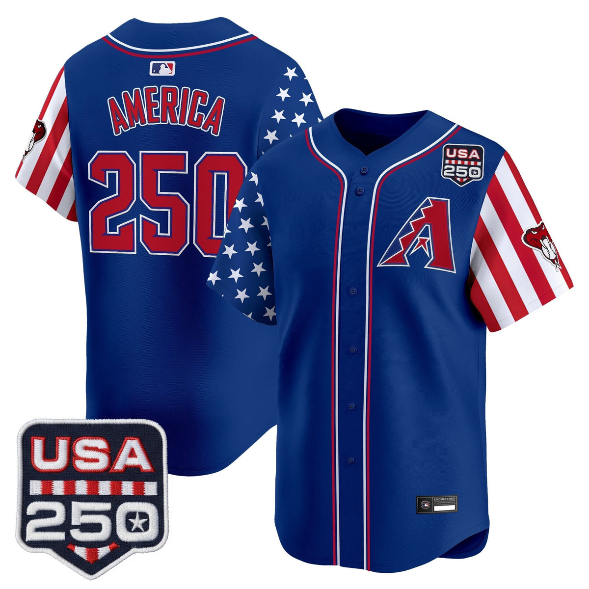 ARI "America 250 Edition" Vapor Premier Limited Jersey - Stitched