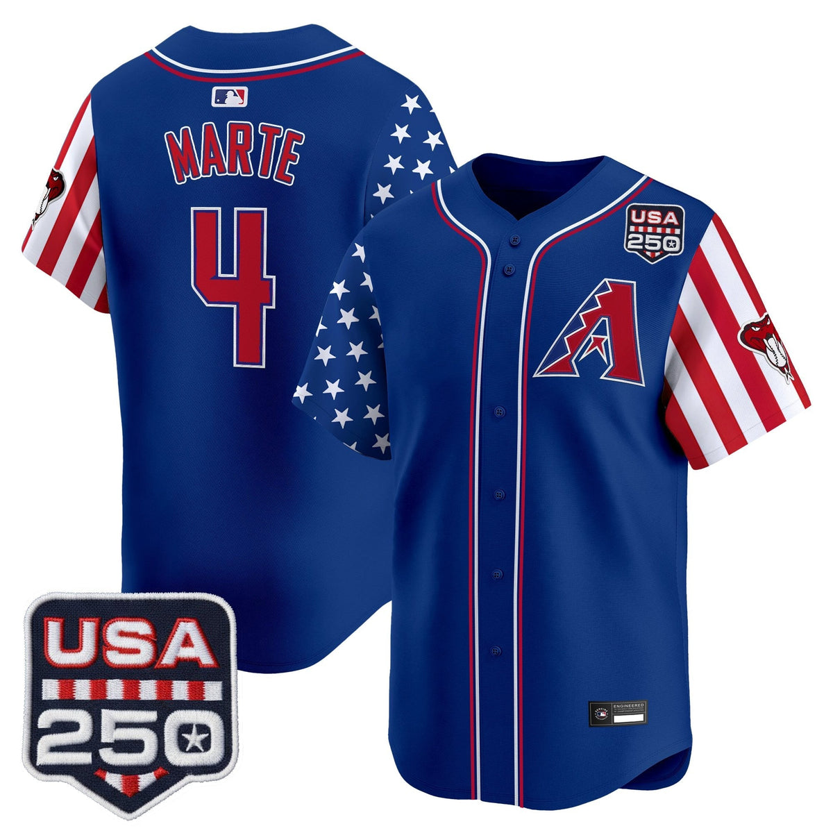 ARI "America 250 Edition" Vapor Premier Limited Jersey - Stitched