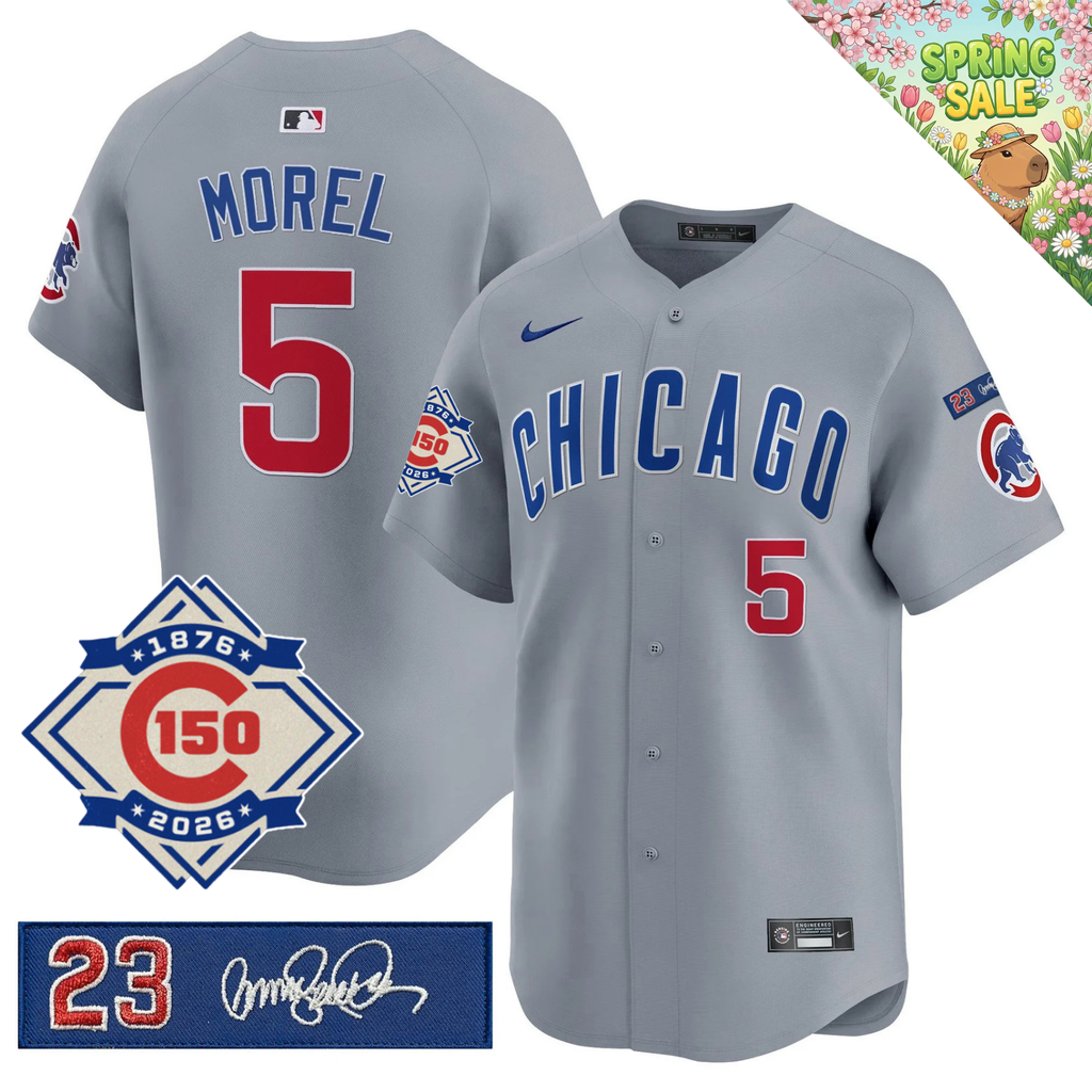 CHC 150th Anniversary & 'Ryne Sandberg Tribute' Limited Blue Jersey - Stitched