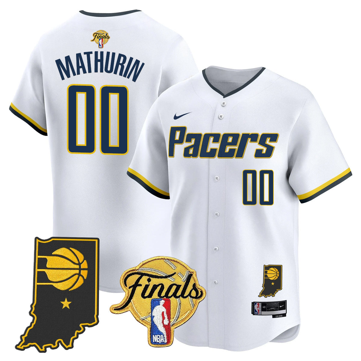 IND 2025 Finals Vapor Baseball Men Jersey N3 - All Stitched