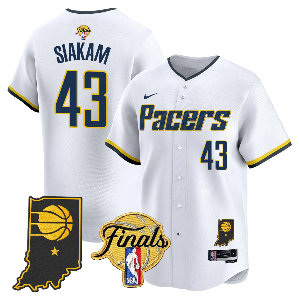 IND 2025 Finals Vapor Baseball Men Jersey N3 - All Stitched