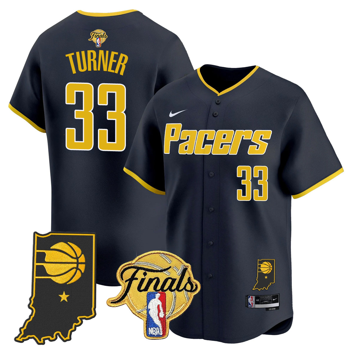 IND 2025 Finals Vapor Baseball Men Jersey N3 - All Stitched