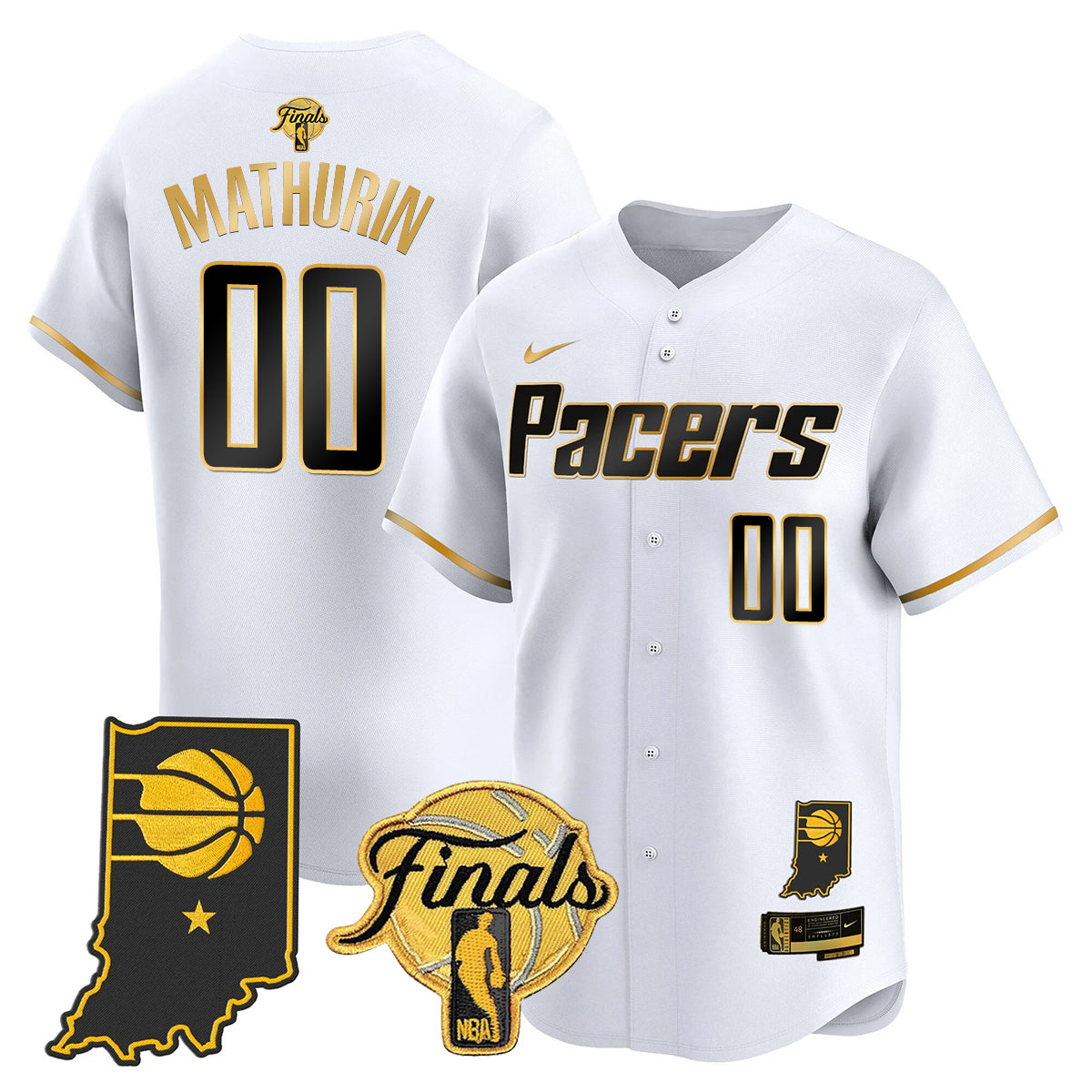 IND 2025 Finals Vapor Baseball Men Jersey N3 - All Stitched