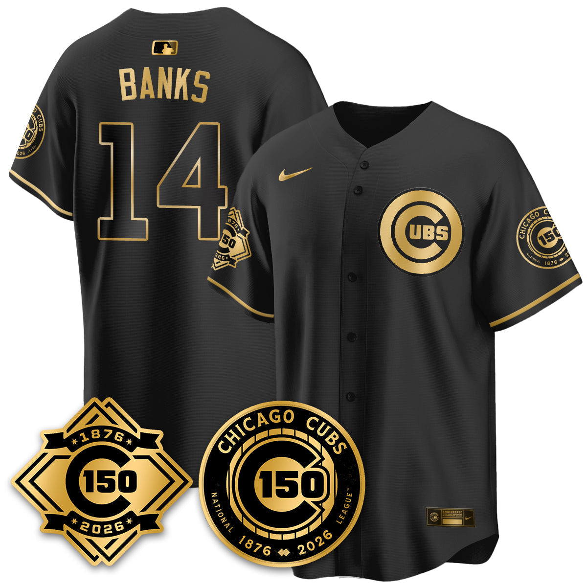 CHC Vapor Limited Gold Jersey - 150th Anniversary - Stitched