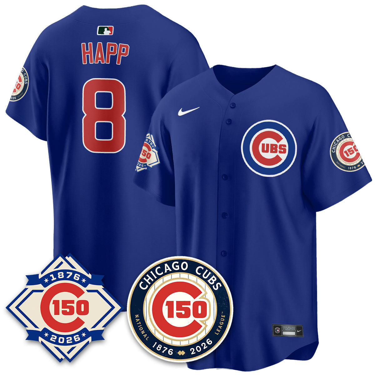 CHC Vapor Limited Royal Jersey - 150th Anniversary - Stitched