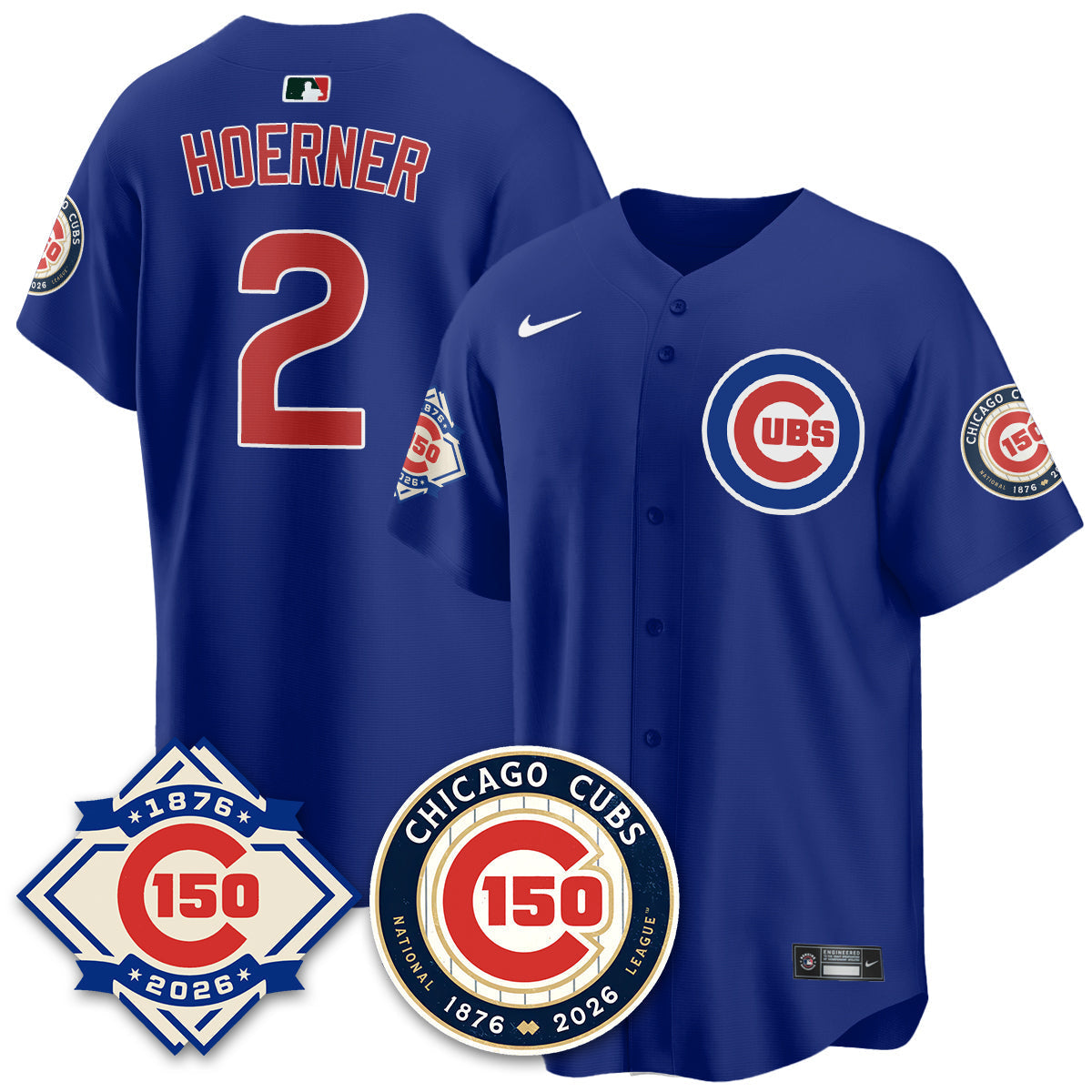 CHC Vapor Limited Royal Jersey - 150th Anniversary - Stitched