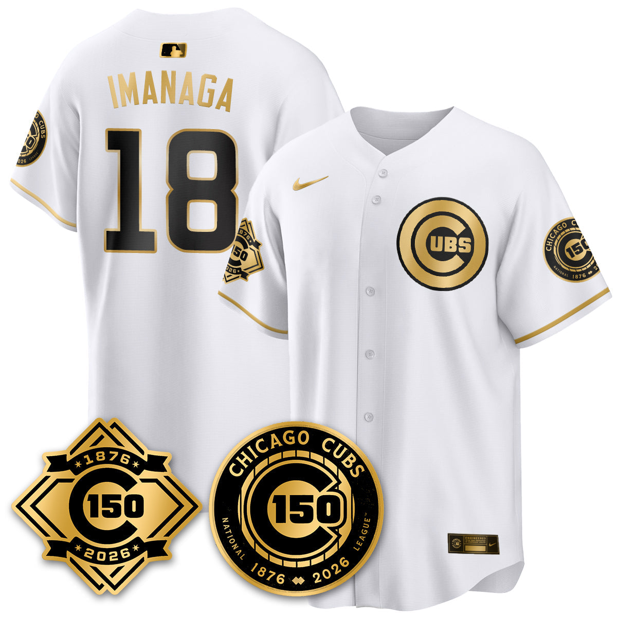 CHC Vapor Limited Black Gold Jersey - 150th Anniversary - Stitched