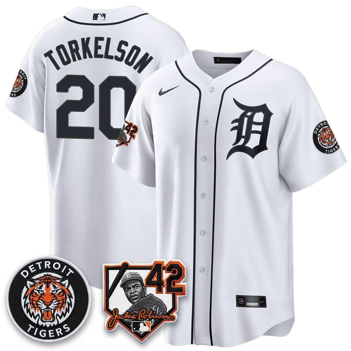Detroit Tigers 2026 Jackie Robinson Day Vapor Limited Jersey - All Stitched