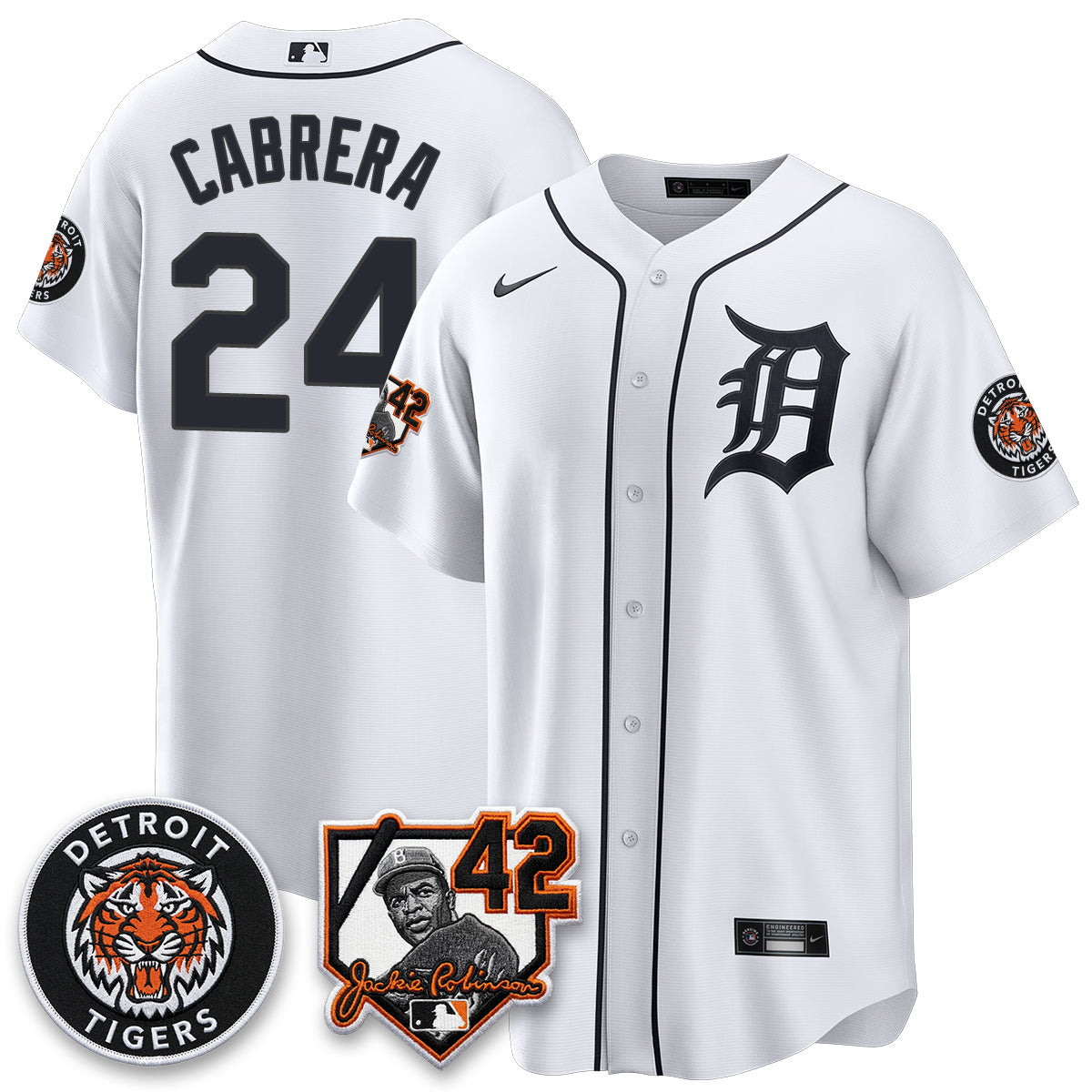 Detroit Tigers 2026 Jackie Robinson Day Vapor Limited Jersey - All Stitched