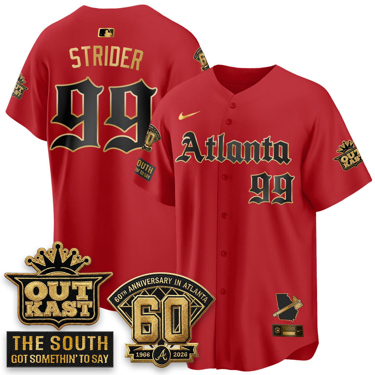 Atlanta Braves 2026 Gothic Edition Vapor Limited Jersey - All Stitched