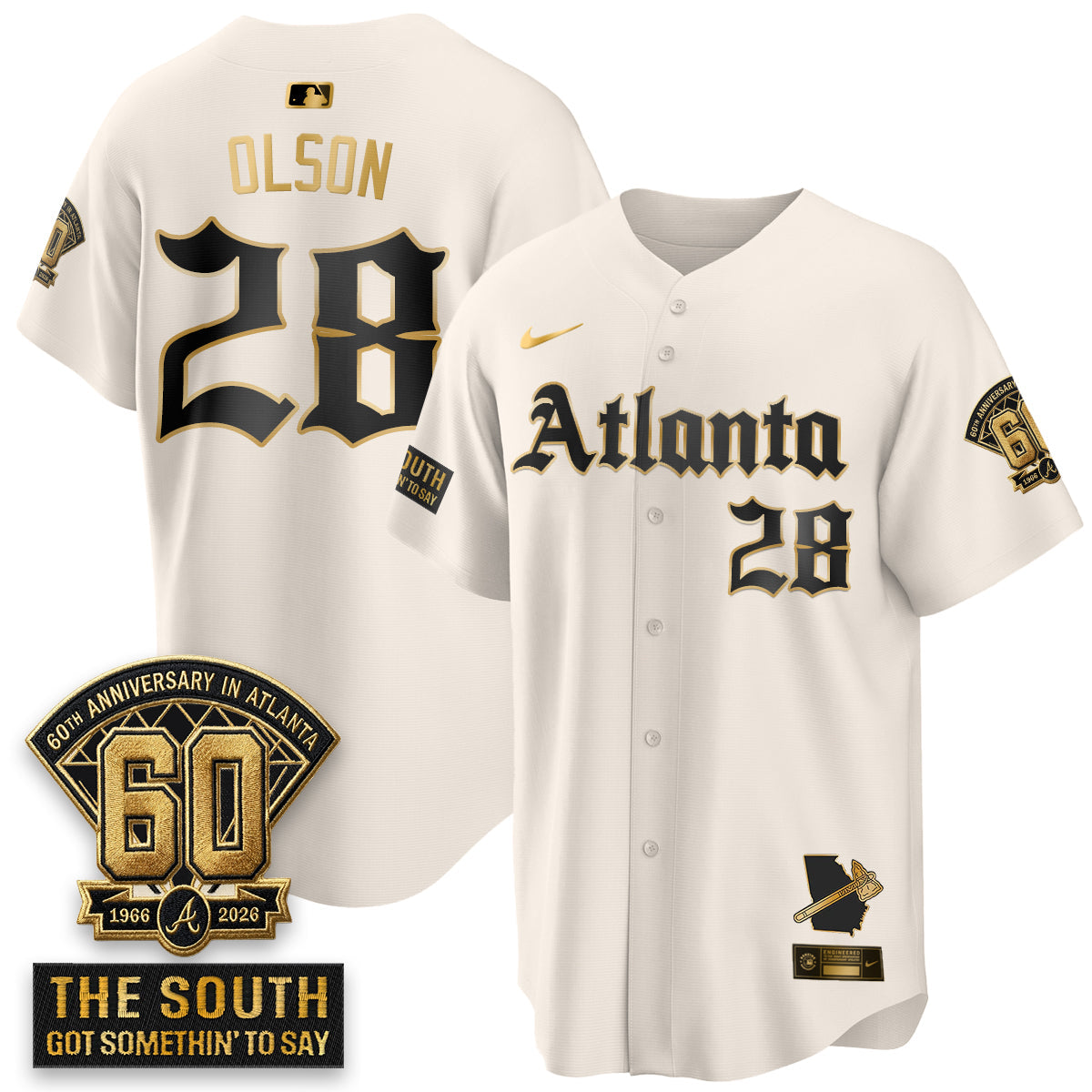 Atlanta Braves 2026 Gothic Edition Vapor Limited Jersey - All Stitched V2