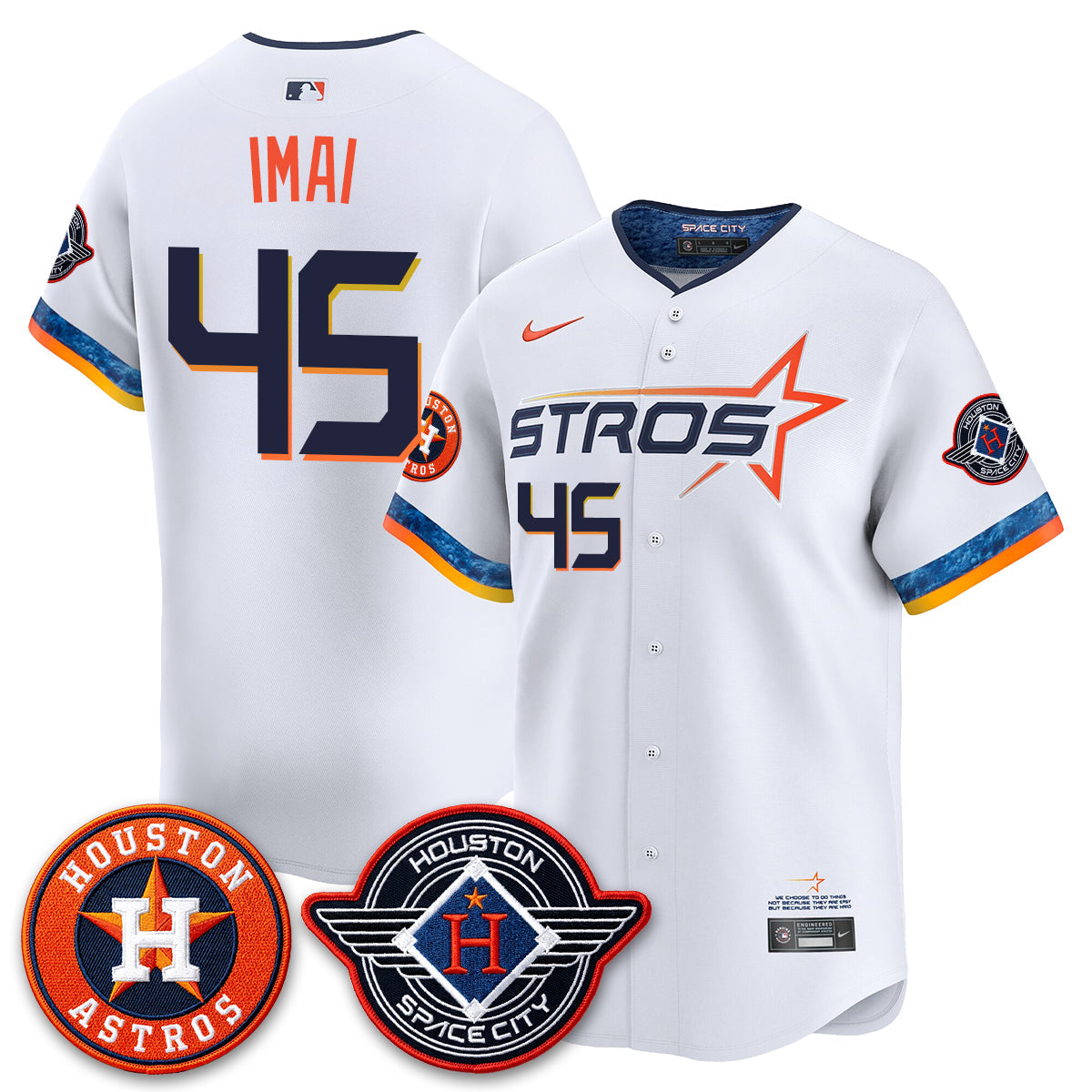 Houston Astros 2026 Space City Vapor Limited Jersey - All Stitched