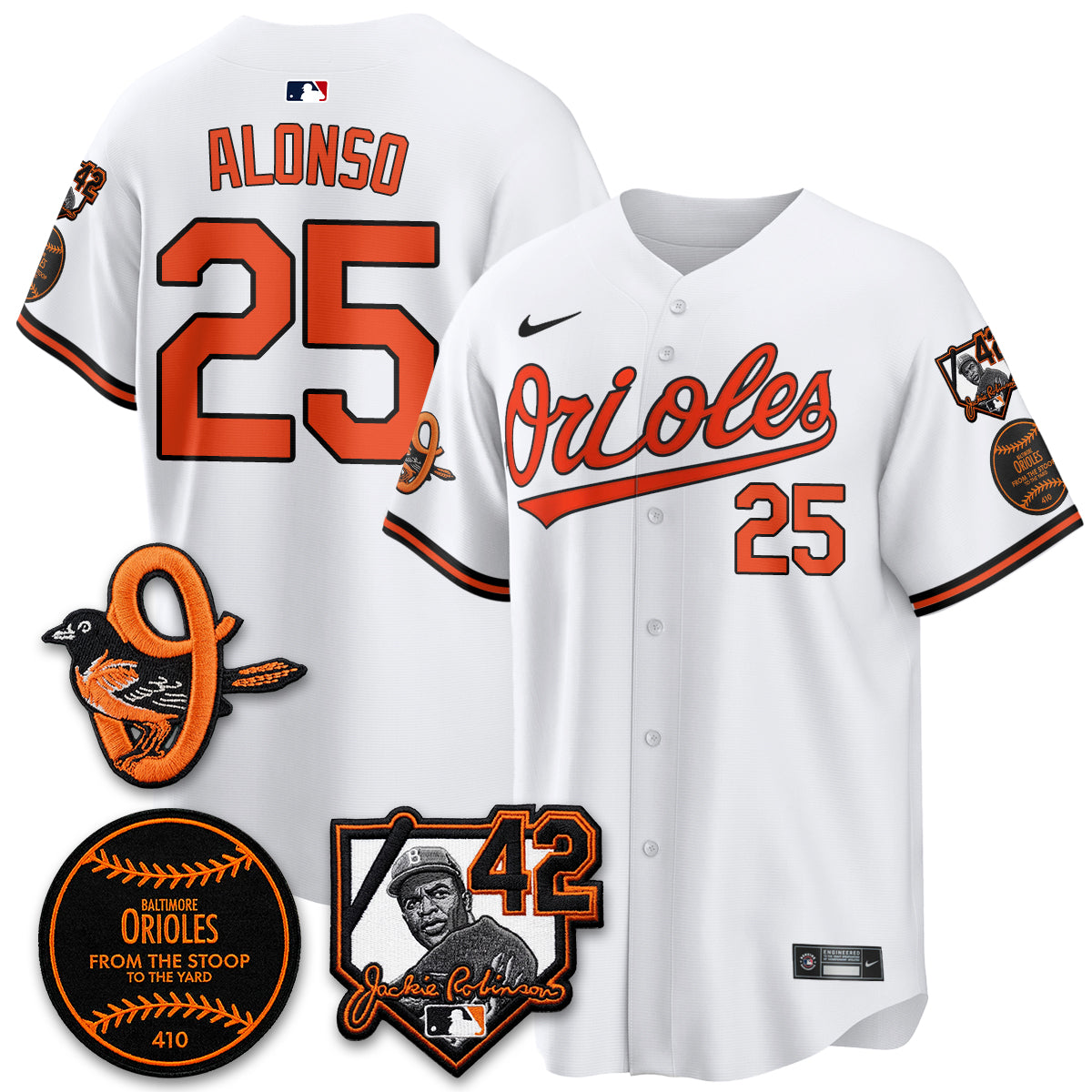 Baltimore Orioles 2026 Jackie Robinson Day Vapor Limited Jersey - All Stitched