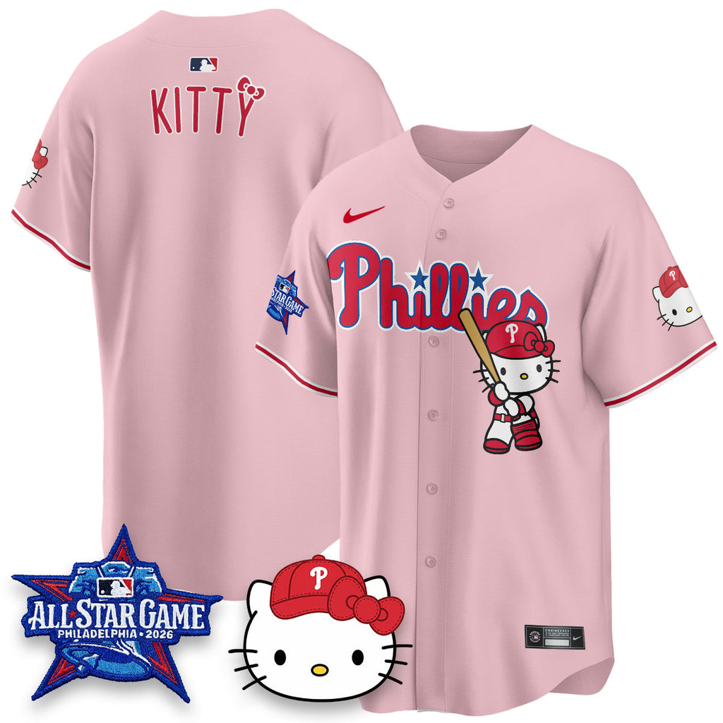 PHI x Meow Kitty Vapor Limited Blue Jersey- Stitched