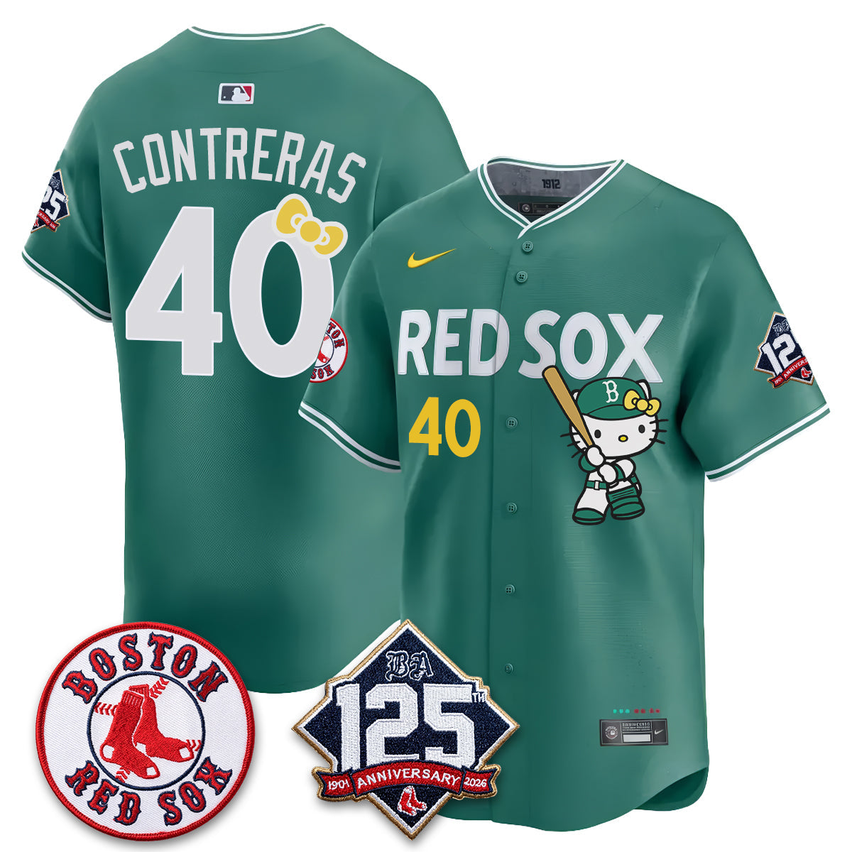 BOS x Meow KT Vapor Limited City Connect Jersey - Stitched