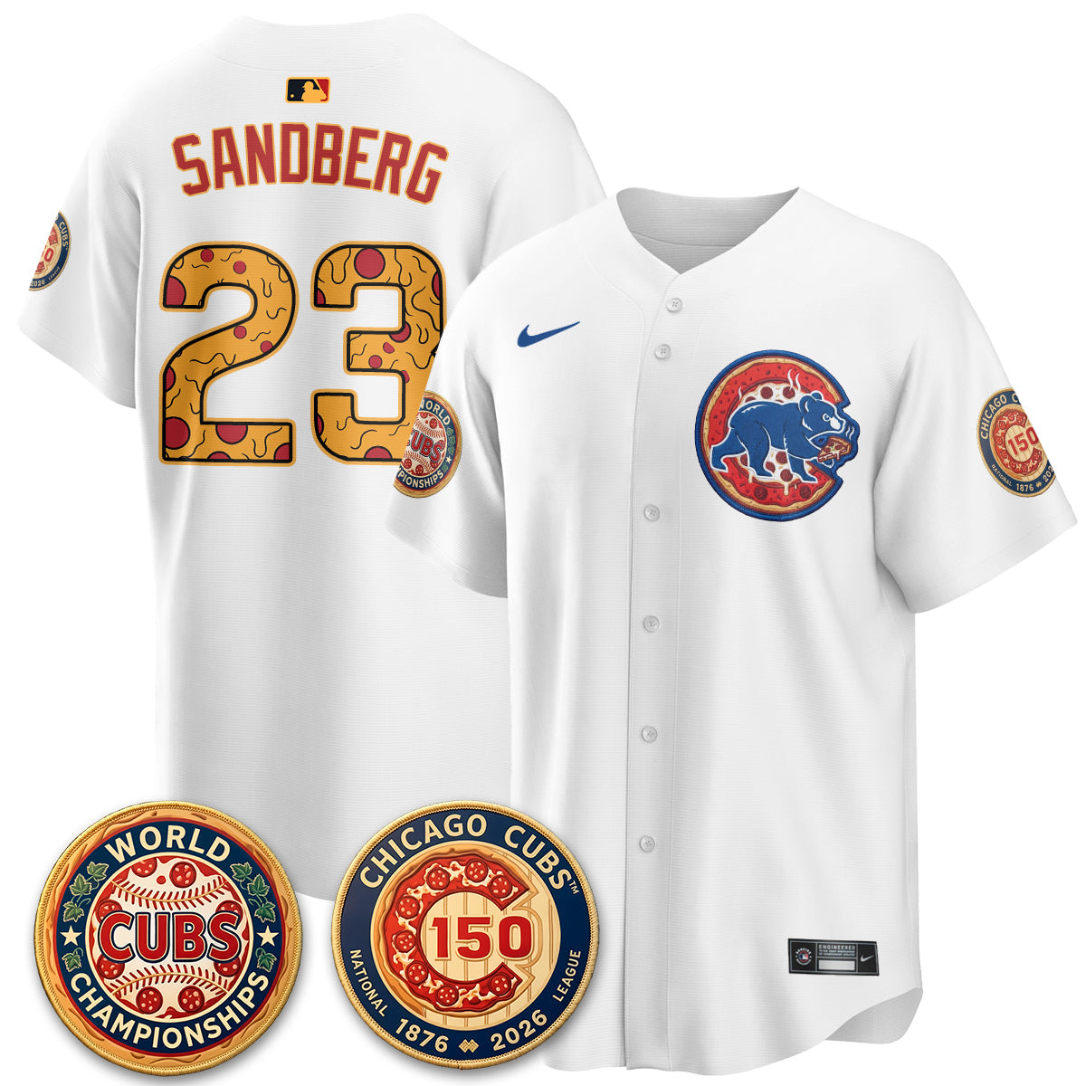 CHC Deep Dish Pizza Vapor Limited Royal Jersey - Stitched