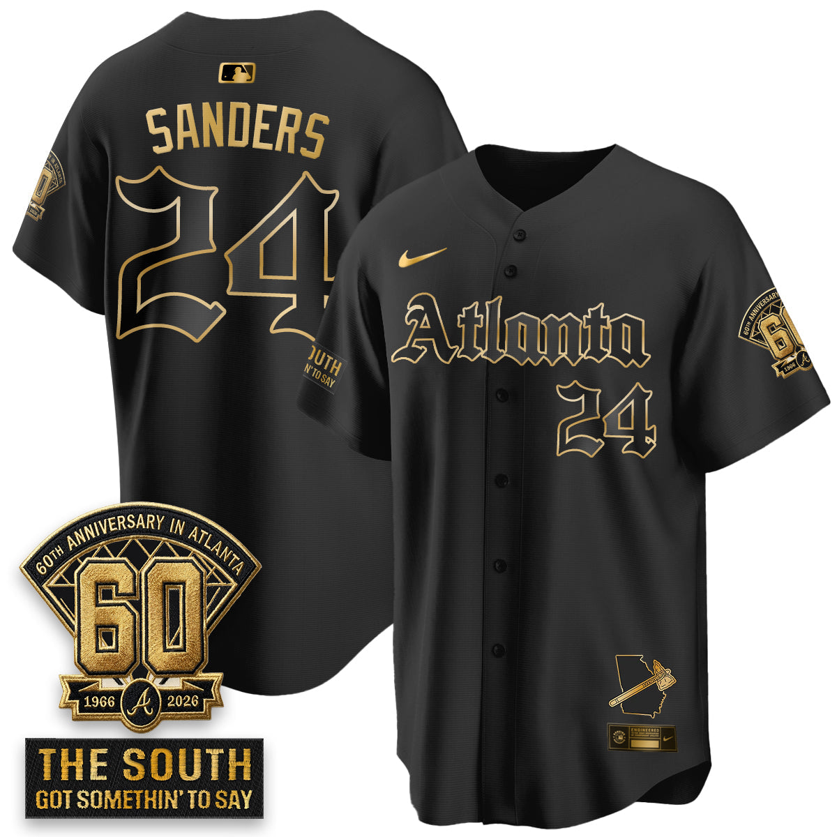 Atlanta Braves 2026 Gothic Edition Vapor Limited Jersey - All Stitched V2