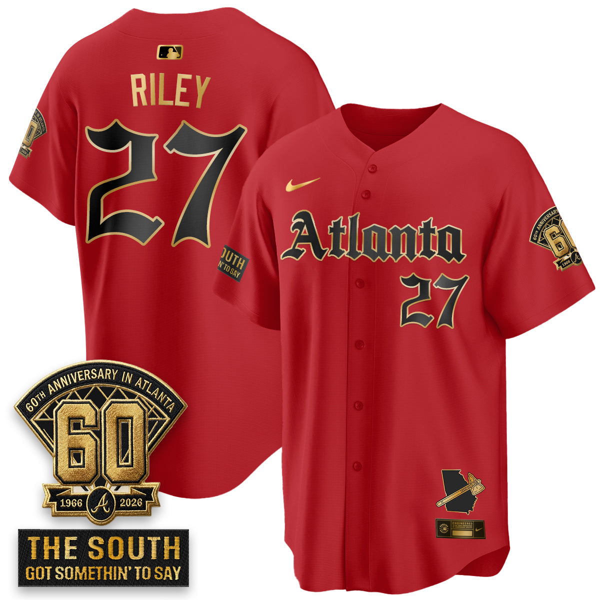 Atlanta Braves 2026 Gothic Edition Vapor Limited Jersey - All Stitched V2