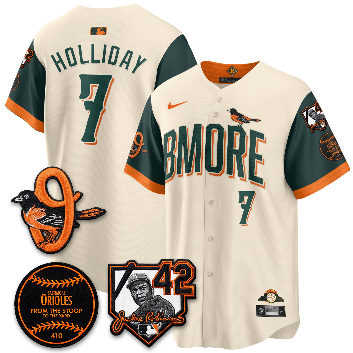 Baltimore Orioles 2026 Jackie Robinson Day Vapor Limited Jersey - All Stitched