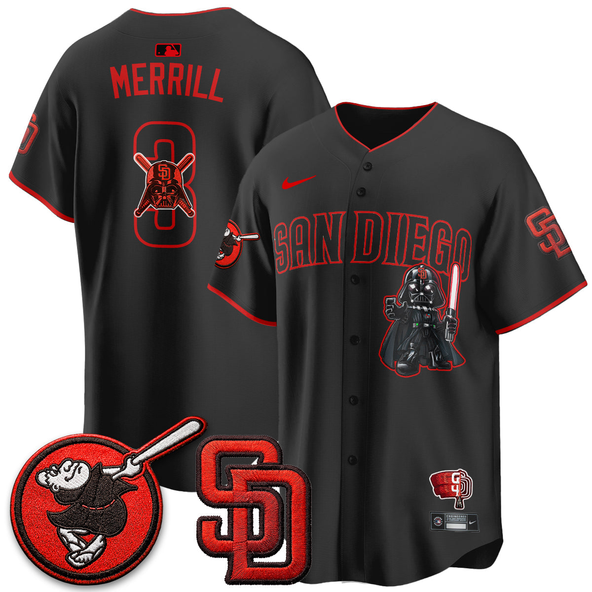 SD x SW 2026 Vapor Limited Jersey - Stitched