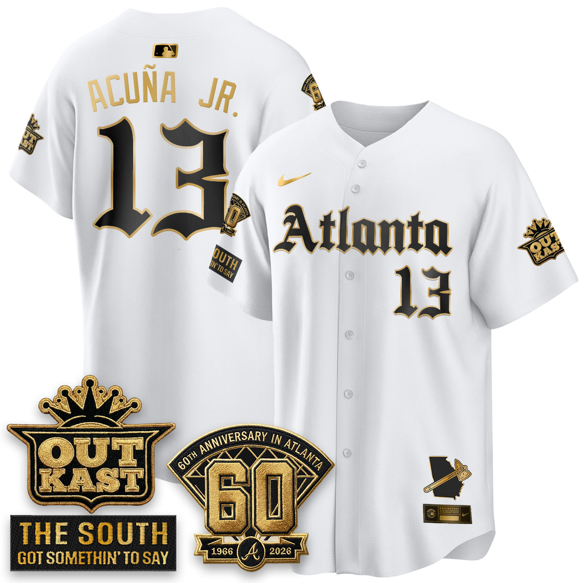 Atlanta Braves 2026 Gothic Edition Vapor Limited Jersey - All Stitched
