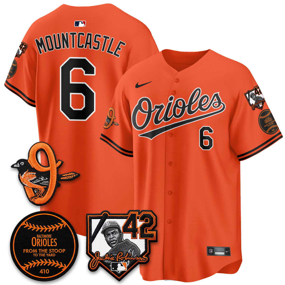 Baltimore Orioles 2026 Jackie Robinson Day Vapor Limited Jersey - All Stitched