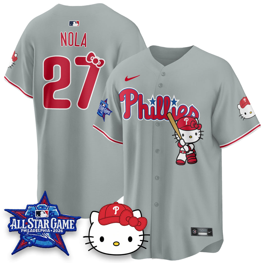 PHI x Meow Kitty Vapor Limited Blue Jersey- Stitched