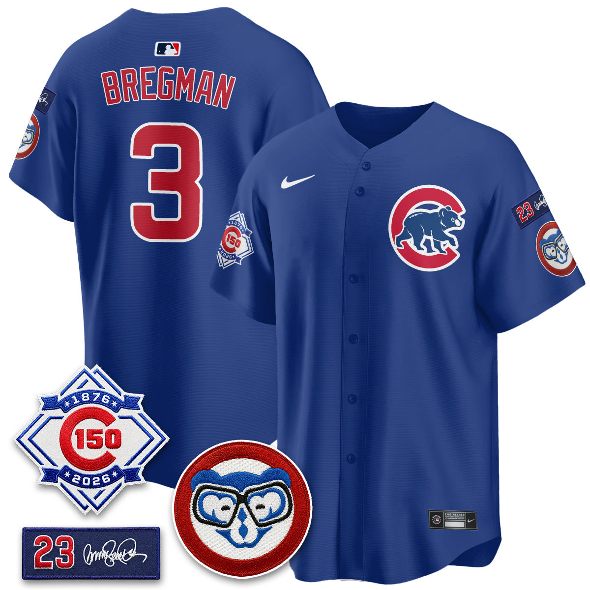 Chicago Cubs 150th Anniversary Holy Cow Vapor Premier Limited Men Jersey - All Stitched