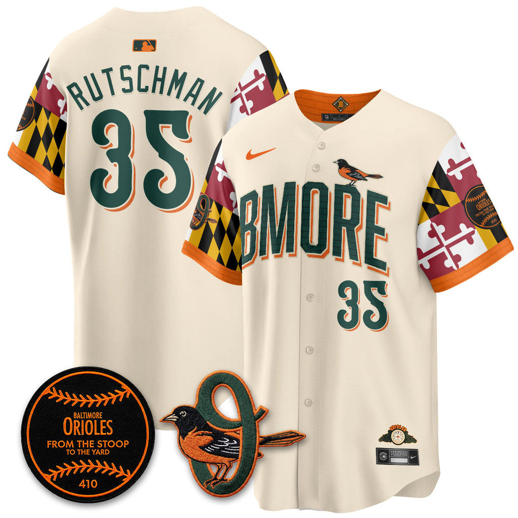 Baltimore Orioles x Maryland State Flag 2026 Vapor Jersey - All Stitched