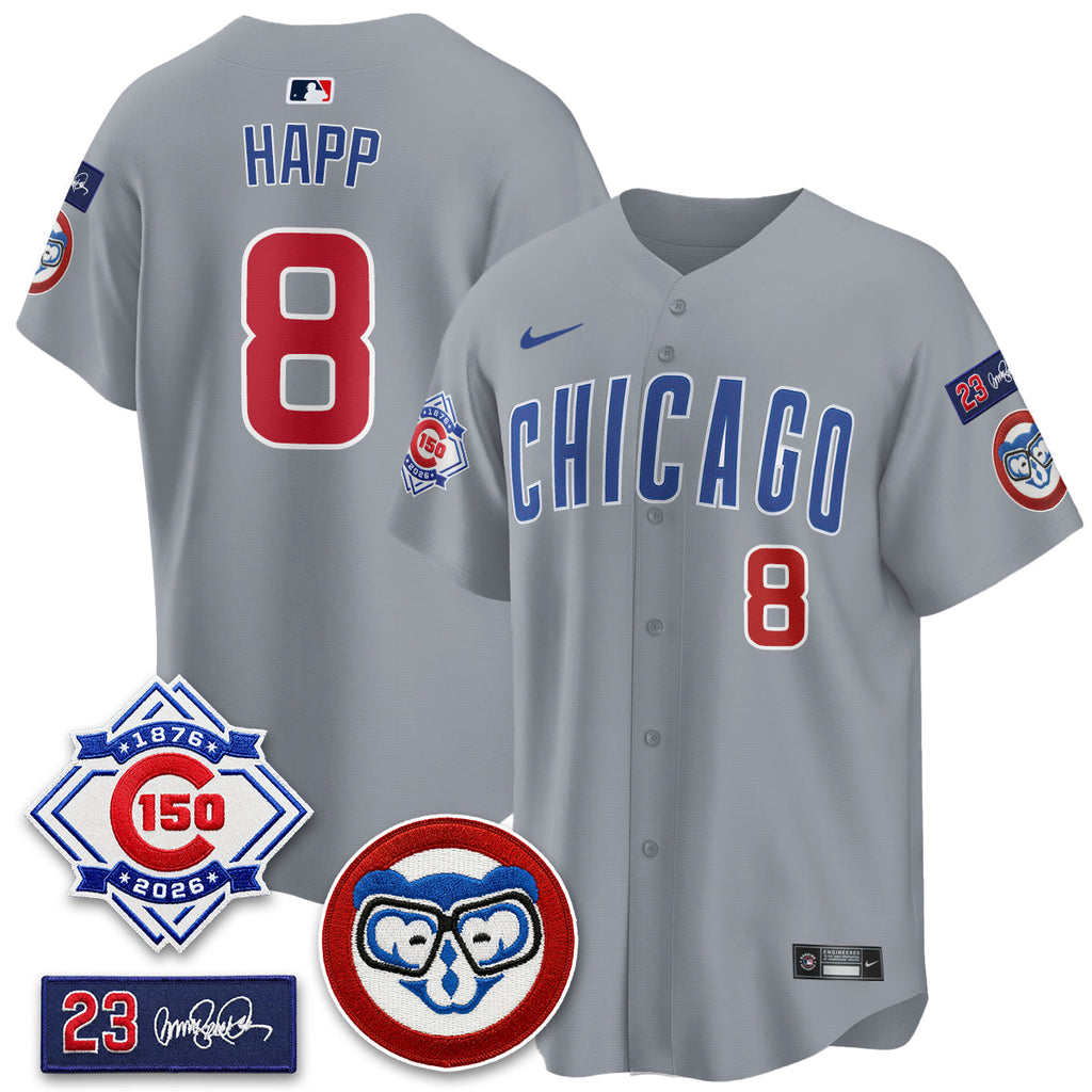 Chicago Cubs 150th Anniversary Holy Cow Vapor Premier Limited Jersey - All Stitched