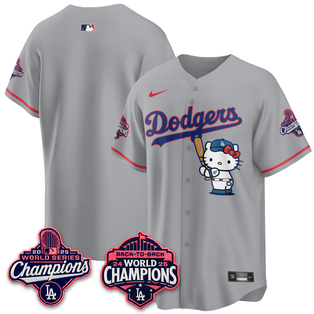 LAD x Meow KT Night 2026 Pink Edition Jersey - Stitched