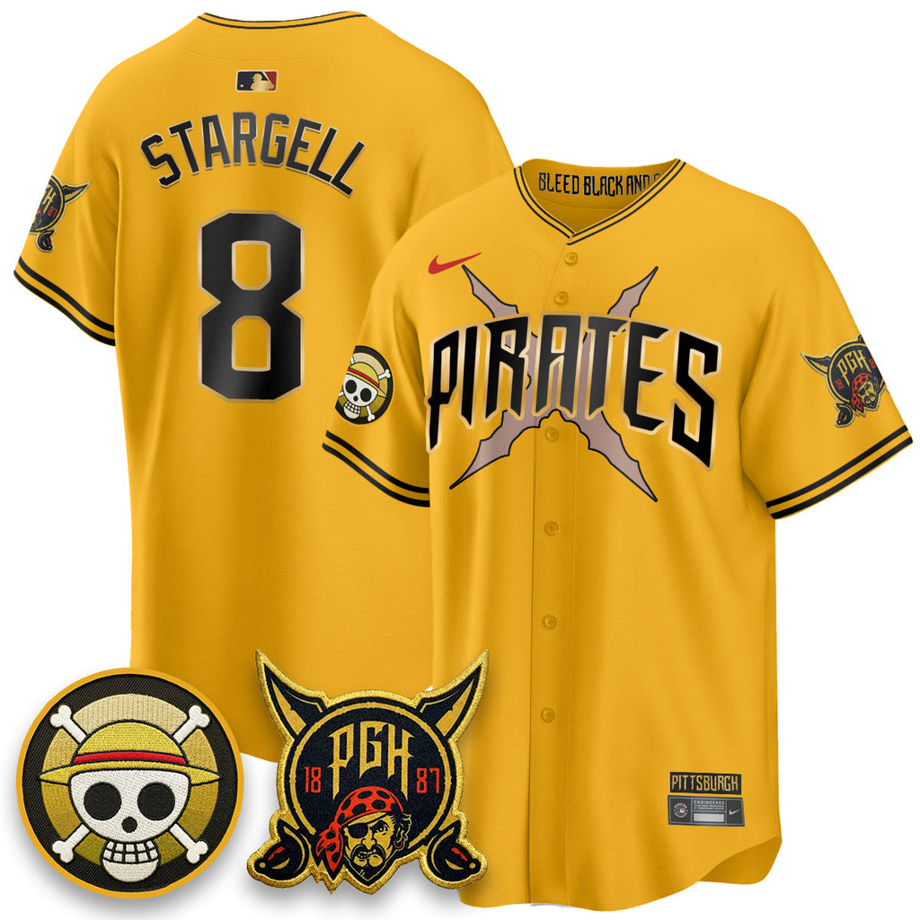 Pittsburgh Pirates 2026 City Connect x One Piece Vapor Limited Jersey - All Stitched