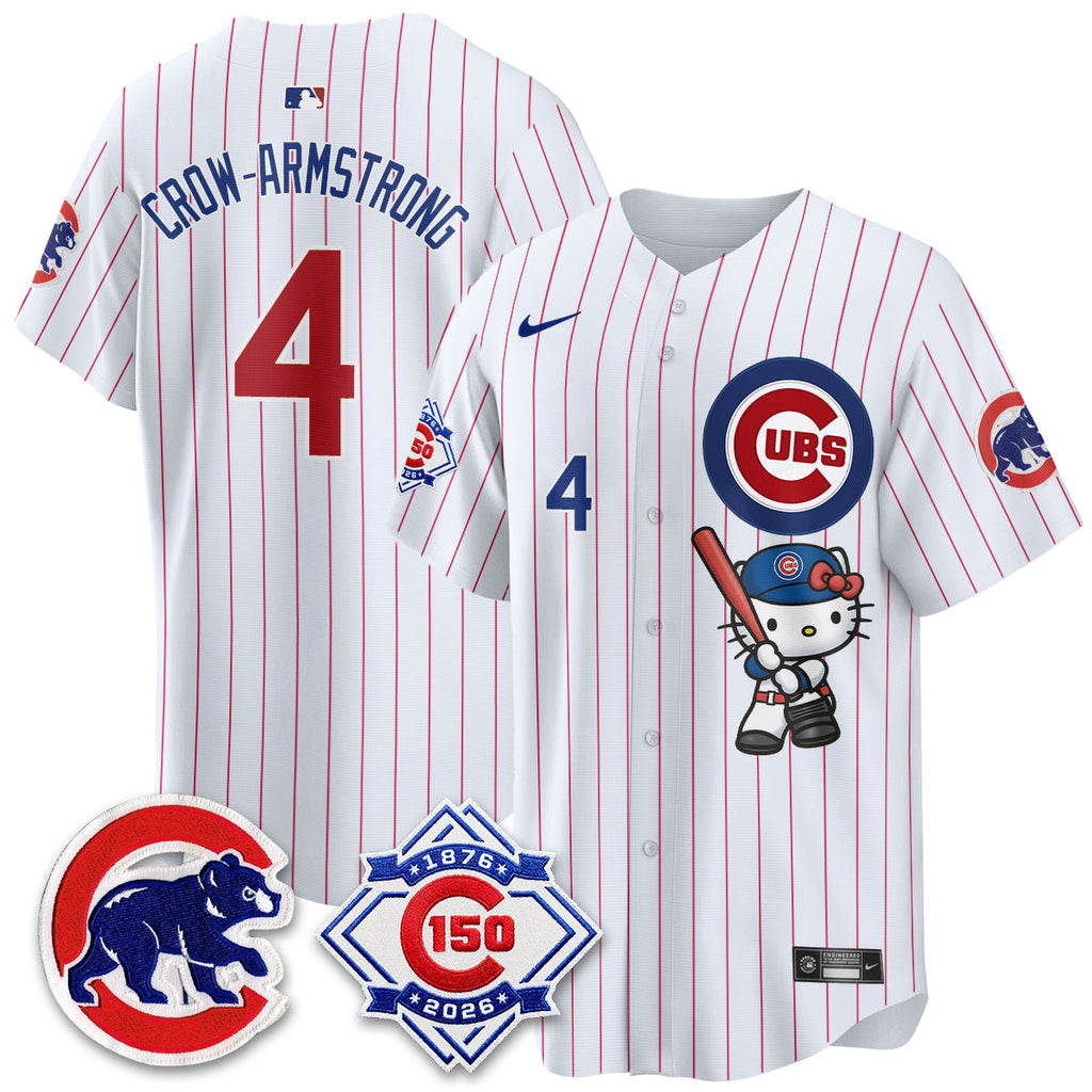 Chicago Cubs x Meow KT Vapor Premier Limited Jersey - All Stitched