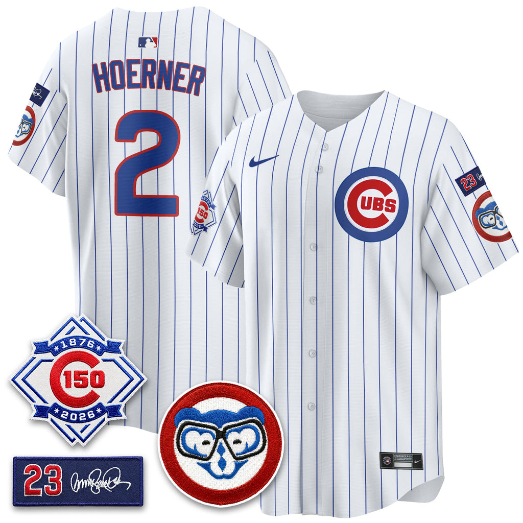 Chicago Cubs 150th Anniversary Holy Cow Vapor Premier Limited Jersey - All Stitched