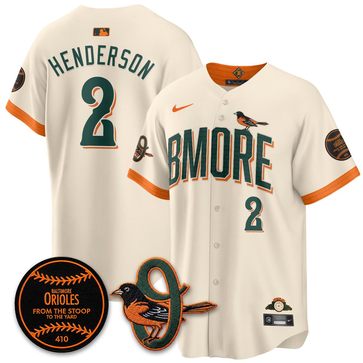 Baltimore Orioles 2026 City Connect Vapor Premier Limited Jersey - All Stitched - V3