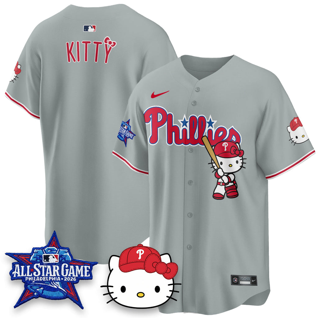 PHI x Meow Kitty Vapor Limited Blue Jersey- Stitched