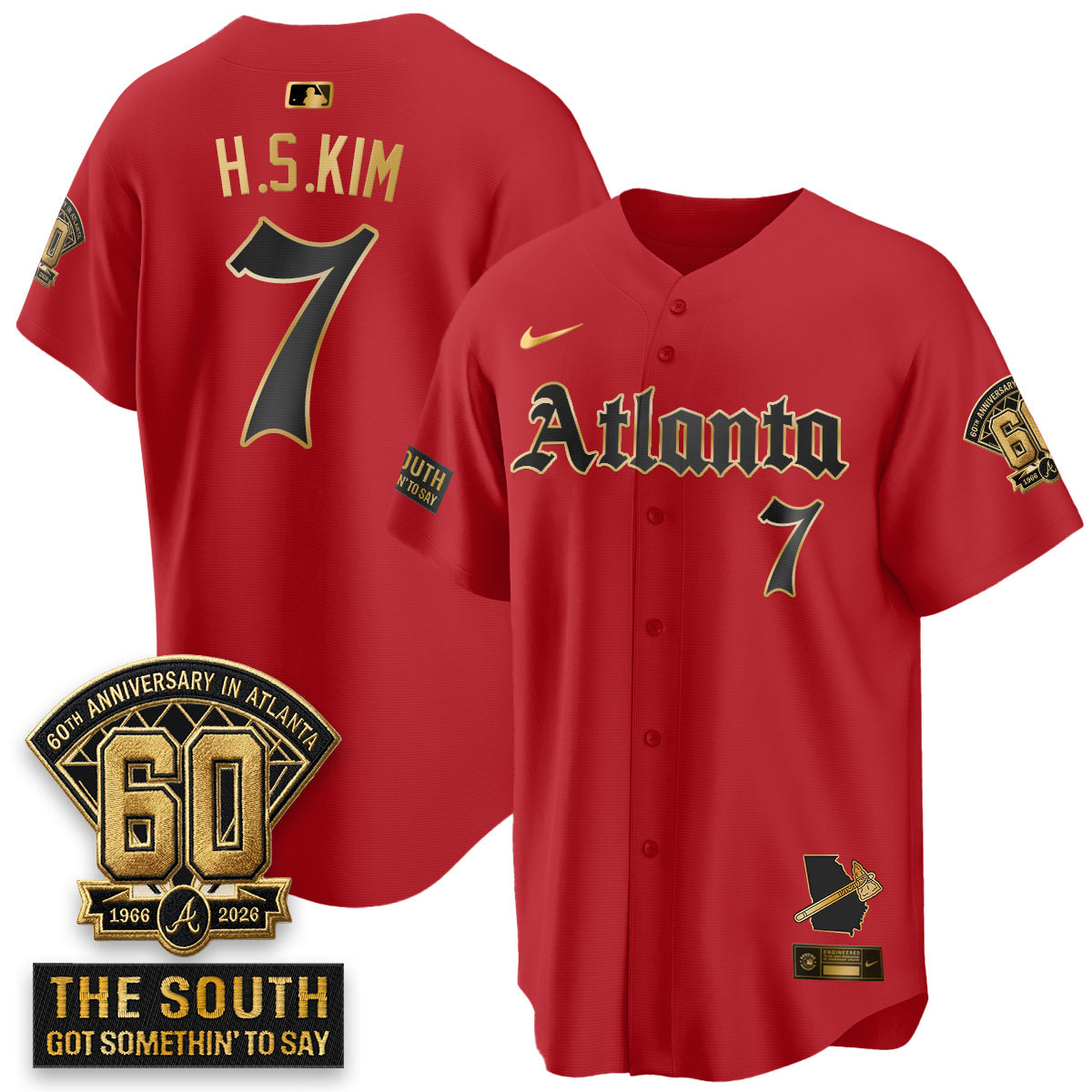 Atlanta Braves 2026 Gothic Edition Vapor Limited Jersey - All Stitched V2