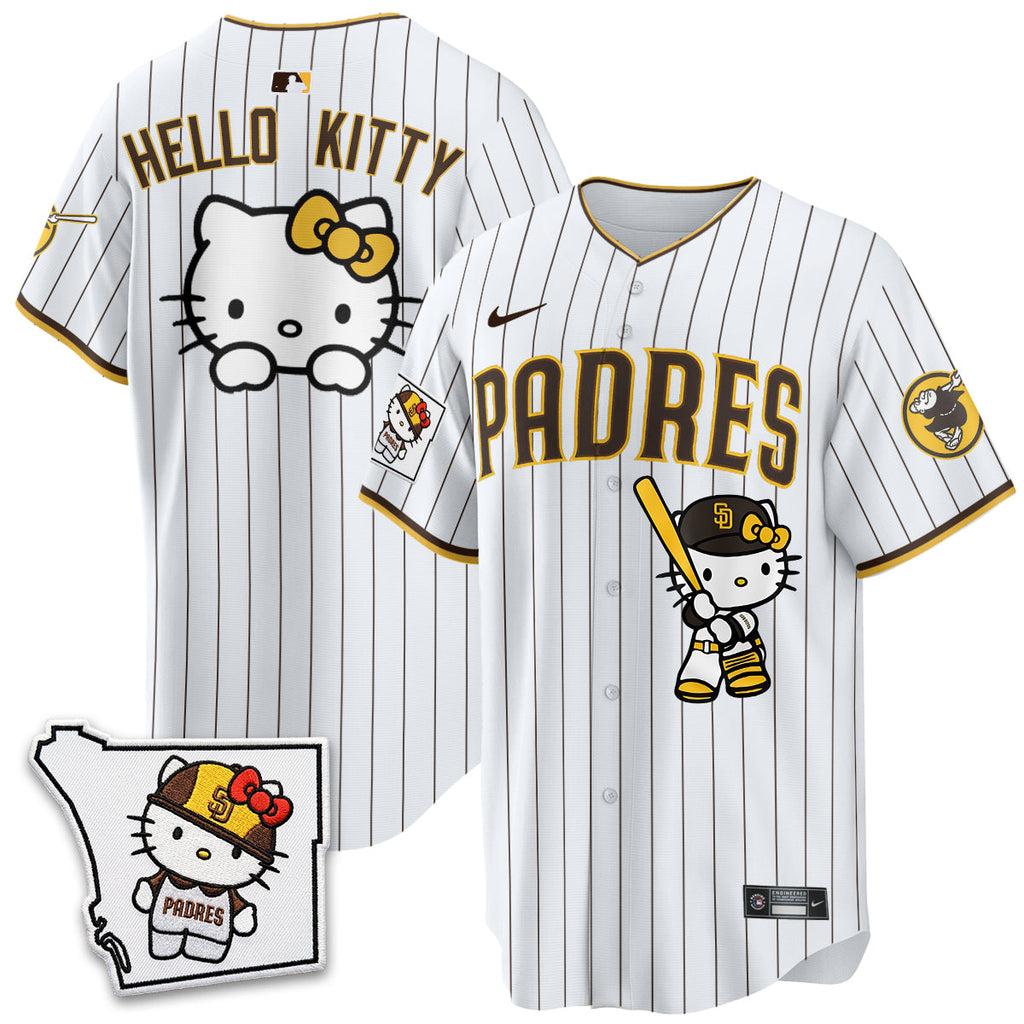 San Diego Padres x Meow KT Vapor Limited Jersey - All Stitched V2