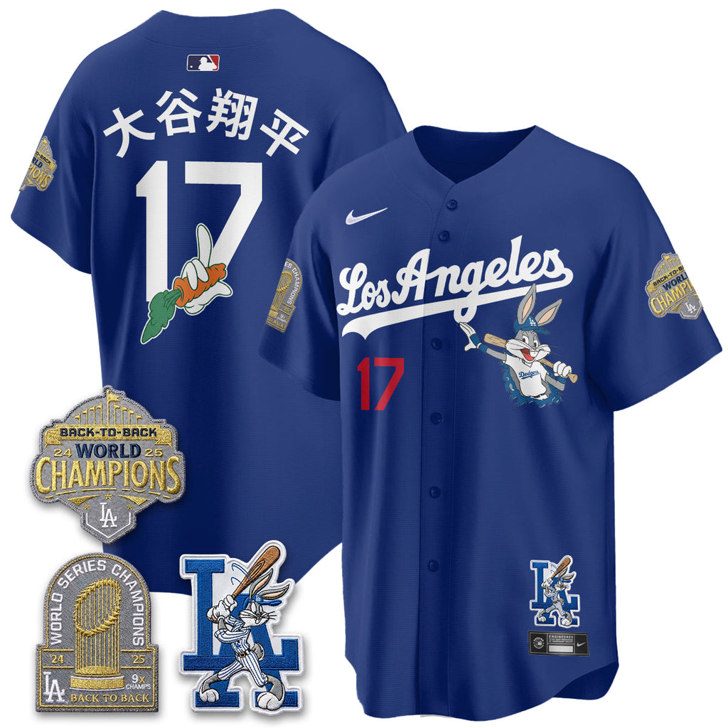 Los Angeles Dodgers Bunny Vapor Limited Jersey - All Stitched