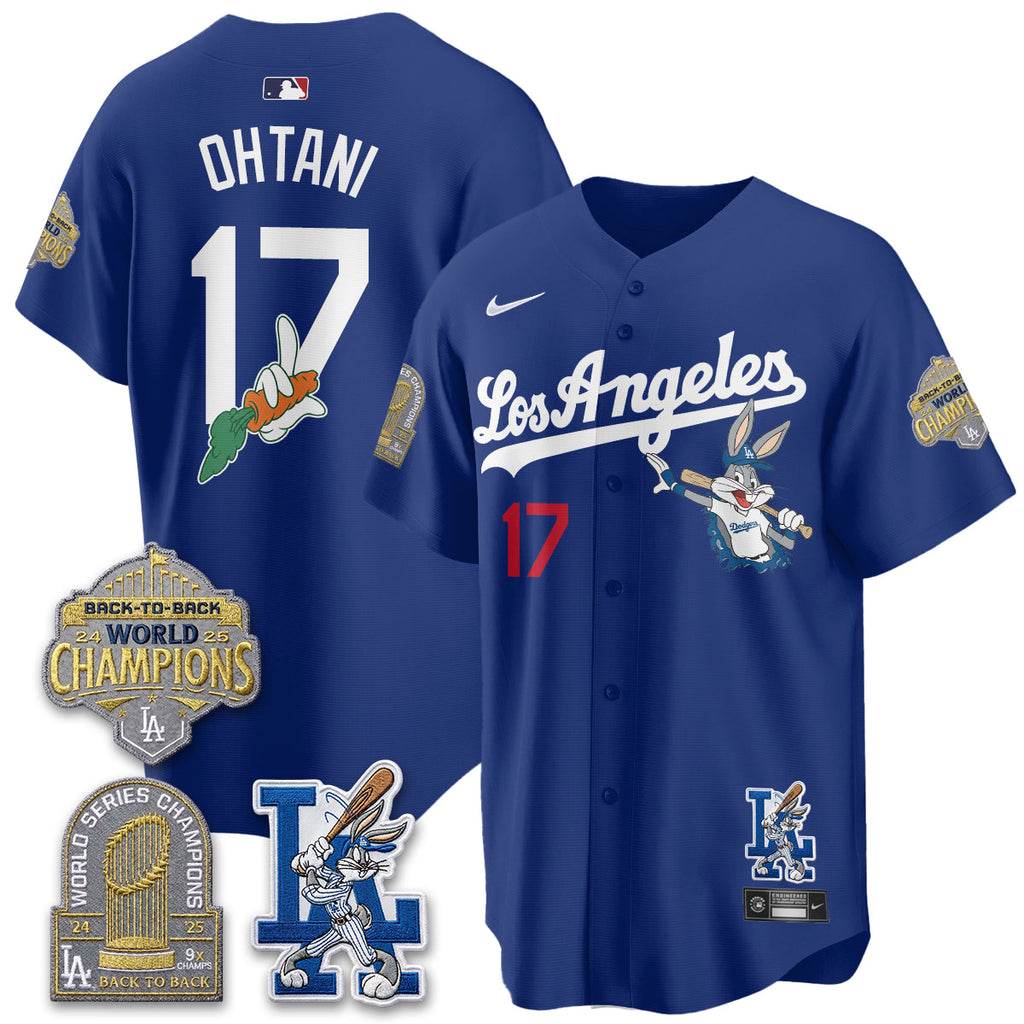 Los Angeles Dodgers Bunny Vapor Limited Jersey - All Stitched