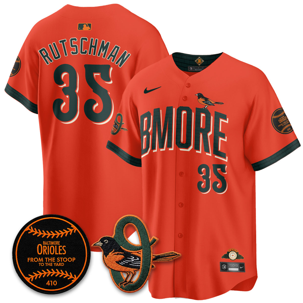 Baltimore Orioles 2026 City Connect Vapor Premier Limited Jersey - All Stitched - V3