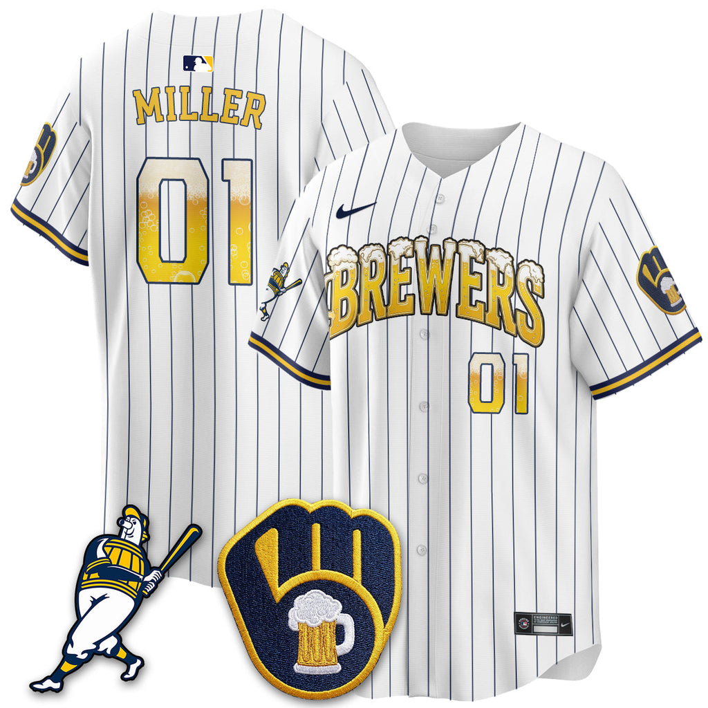 MIL "Pitcher & Pint" Navy Edition Vapor Limited Jersey - Stitched