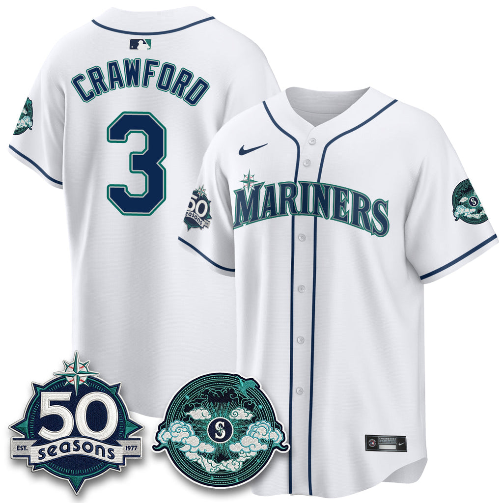 Seattle Mariners x FW Night Limited Jersey - All Stitched