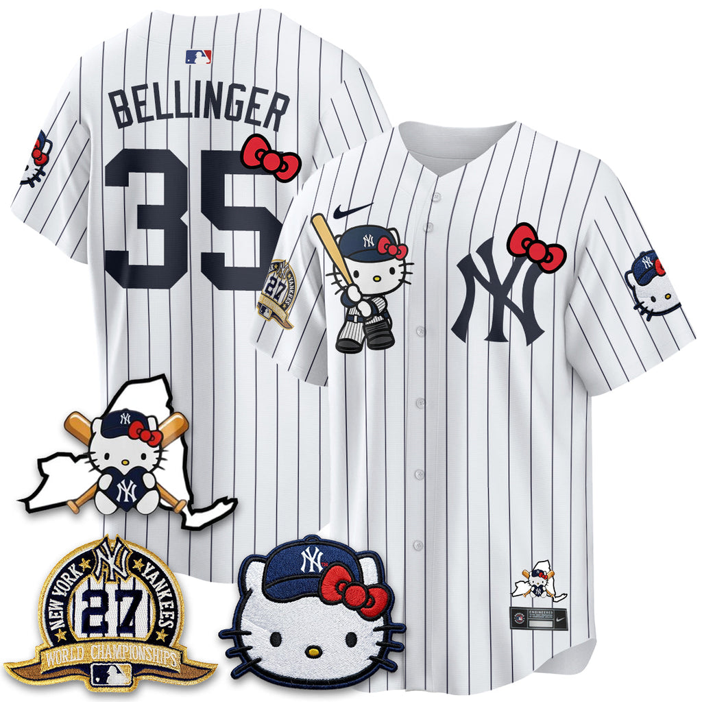 New York Yankees Meow KT 2026 Vapor Limited Jersey - All Stitched