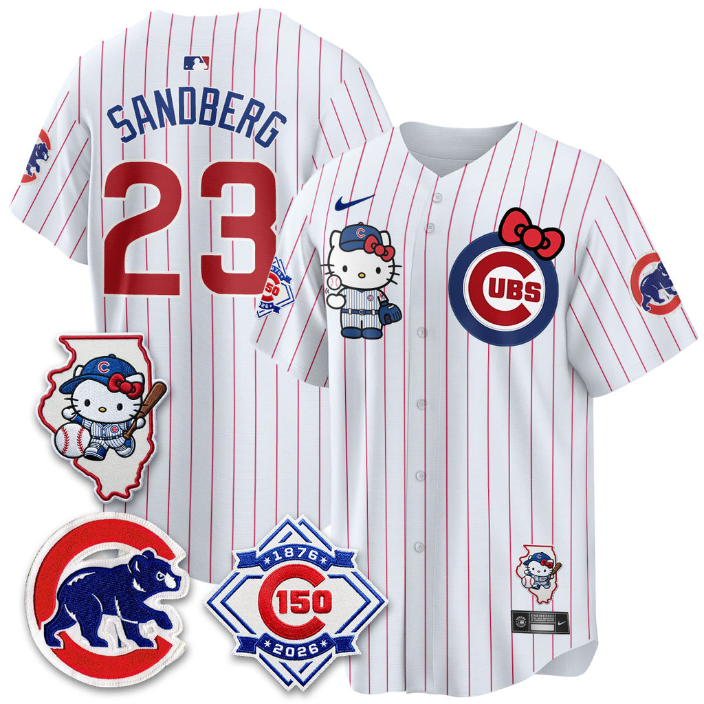 Chicago Cubs x Meow KT Vapor Premier Limited Jersey - All Stitched V2