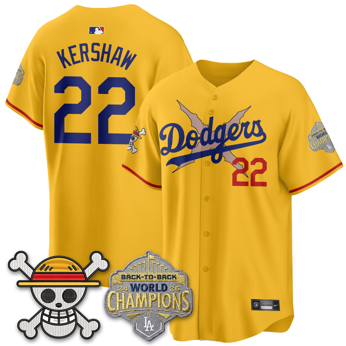 Los Angeles Dodgers x OP Vapor Jersey -All Stitched V2
