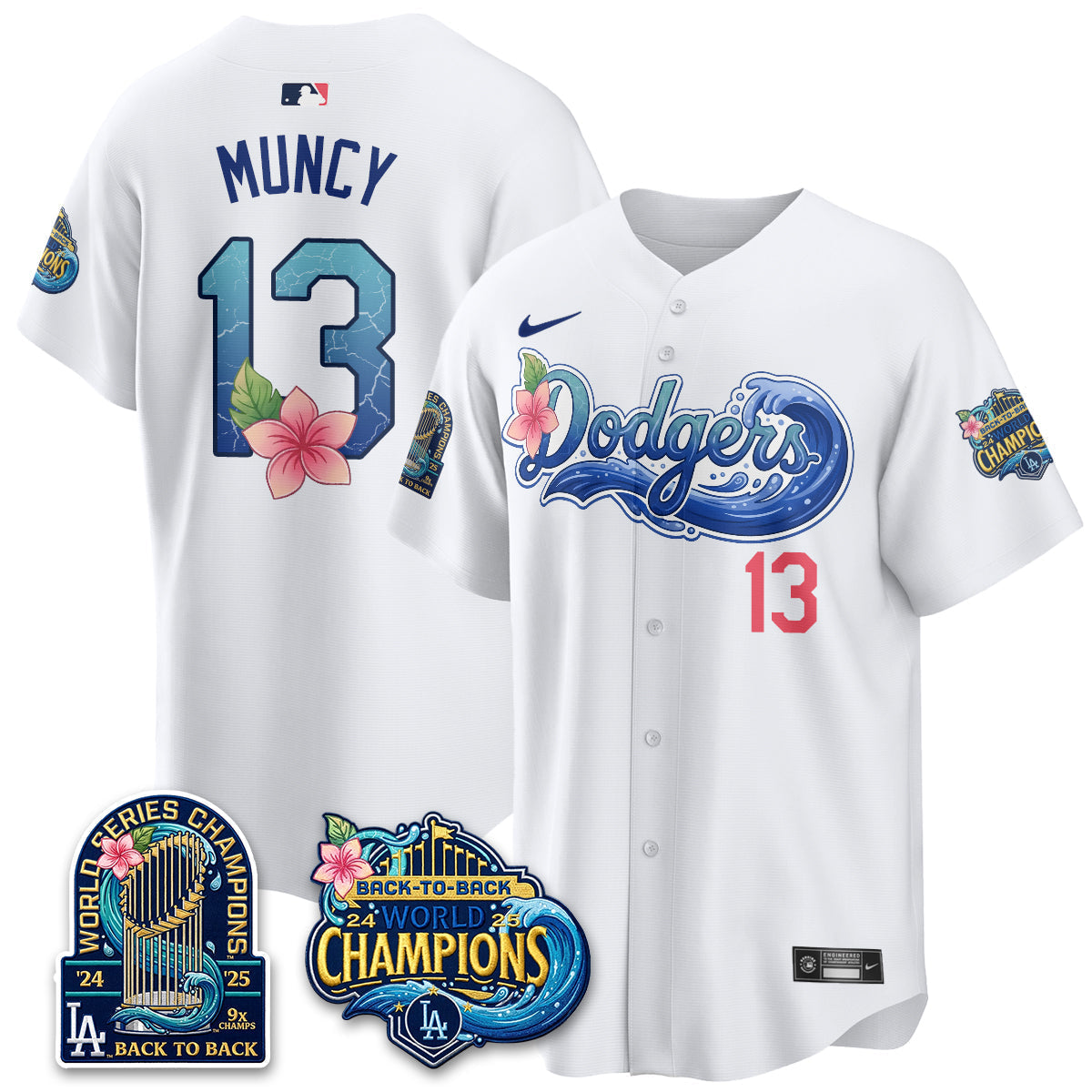 LAD Coastal Vapor Hawaiian Jersey - Stitched